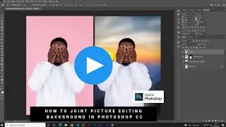 How to joint picture editing background in Photoshop cc | Photo Editing (Fast & Easy) 1Min Tutorial
