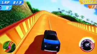 Hot Wheels Track Attack (Wii) Canopy Race