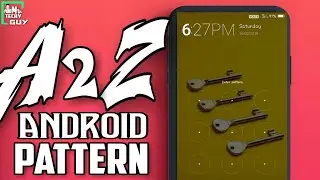 Alphabet in Android mobile must watch || A2Z Android mobile pattern