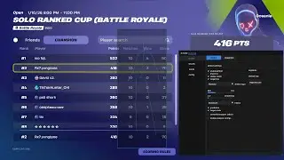 I Used A Slotted CHEAT In The Fortnite Ranked Tournament | Ft. pulse.gg