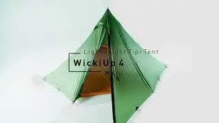 WickiUP 4 Lightweight trekking teepee tent / BACH Equipment
