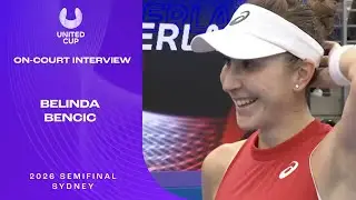Belinda Bencic On-Court Interview | United Cup 2026 Semifinal