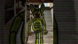 first analog horror styled animation with ewmj and eric #analoghorror #capcut #prima3d #ibispaintx