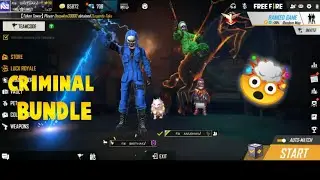 #shorts Green and Blue Criminal Bundle Legendary 😍 || Free Fire