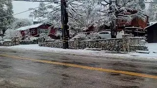 Walking tour of the quaint little mountain town of Mt Baldy Village