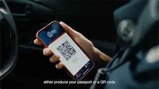 Redefining Our Borders, Reimagining Your Future - QR code for immigration clearance