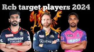 Rcb Target Players 2024 In Auction||Onejoy