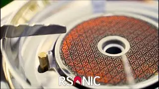Rsonic Keramik Gaskocher RS-2612 inkl. Tragekoffer & integriertem Windschutz.