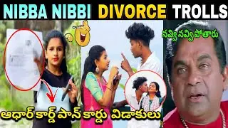 Nibba Nibbi Divorce Trolls || Sowjanya Divorce Video Trolls  || Sowjanya Latest Video Trolls 