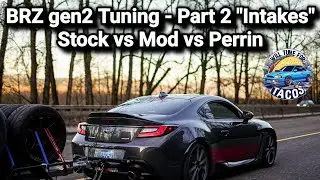 Настройка BRZ Gen2 fa24 часть 2 — Развенчание мифов о впуске: стандартный vs. модернизированный v...