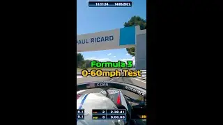 Formula 3: 0-60mph Test (no traction control)
