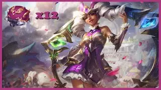 Opening 12 Orb Battle Queen (Event Battle Queen LoL 2020) + Reroll