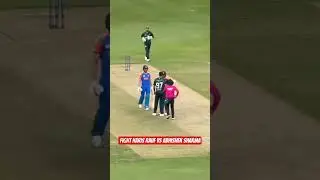 Fight Haris Rauf vs Abhishek Sharma. #asiacup #indiavspakistan