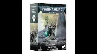 Imotekh the Stormlord and Orikan the Diviner - Necron Characters for Warhammer 40K