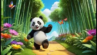 Panda Bear, Panda Bear, Spin Around! | Fun Panda Dance Song for Kids | Active Kids Rhyme