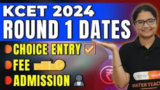 KCET 2024 Counselling Post Seat Allotment Dates for Choice Entry, Fee, Admission