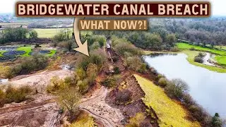 BRIDGEWATER CANAL BREACH & How it Will Affect The Canal Network! Plus Our Cruising Plans