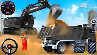 City Construction Simulator Game 3D - City Road Builder Excavator Trucks 2022 - Android Games Part 2