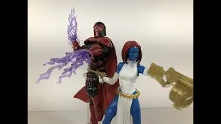 Mystique & Magneto Marvel Legends Review!