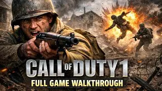 Call of Duty 1 Full Game PC Gameplay | RTX 3060 | Indian / Pakistani Commentary
