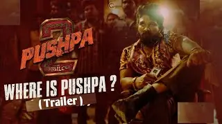 Where is Pushpa? | Pushpa 2 - The Rule🔥| Hindi | Trailer | Allu Arjun | Rashmika |