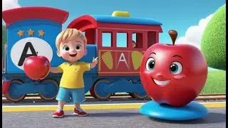 ABC Alphabet Train Song | Learn Letters with Fun Train Ride | Educational Song for Toddlers