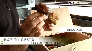 C&oacute;mo hacer una cesta para recoger setas 🍂🍄 !F&Aacute;CIL&iexcl; - Hogarman&iacute;a