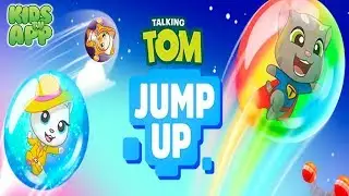 Talking Tom Jump Up - Keep jumping up higher! (Outfit7 Limited) - Best App For Kids
