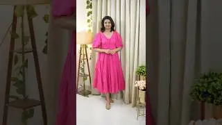 Cute Pink Dress From @myntra ❤️