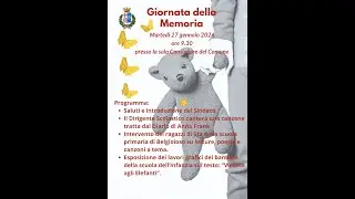 Giornata della Memoria Belgioioso 2026