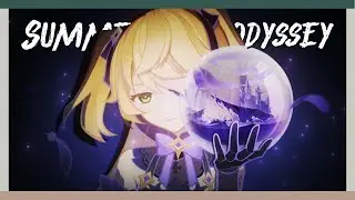 Fischl's Backstory Cutscene | Summertime Odyssey | JP Dub | Genshin Impact 2.8