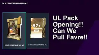 UT Bundle Favre!! Madden 21 UL Pack Opening
