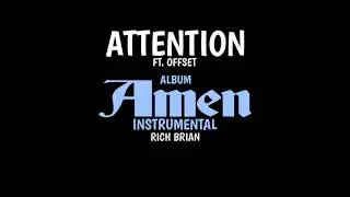 Rich Brian Ft. Offset - Attention (instrumental) [Reprod. Pendo46] (AMEN Album)