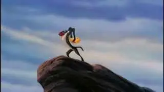 Possessed monkey in the Lion King