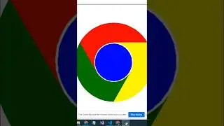 Draw a chrome logo using 
