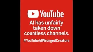 #YouTubeAIWrongedCreators