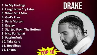 Drake 2025 MIX Playlist - In My Feelings, Laugh Now Cry Later, What Did I Miss, God's Plan