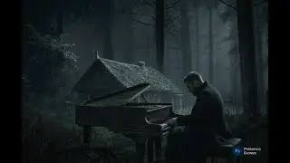 Peaceful Piano with Gentle Rain, Wind & Forest Ambience | woods and Cabin | Music 🔥