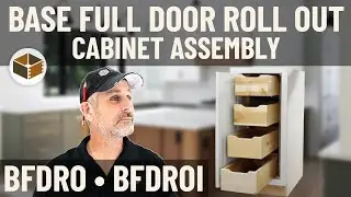 Base Full Door Roll Out Cabinet Assembly (BFDRO, BFDROI) | RTA Cabinet Options