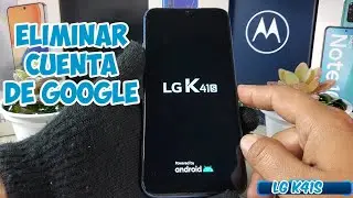 Quitar Bloqueo De Cuenta De Google o Gmail LG K41S/Android 11 Sin Pc