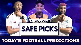 SATURDAYS SAFE BETTING PICKS [24/01/2026] | Today's Football Prediction to Stake and Win #prediction