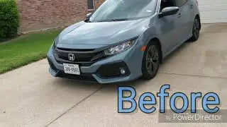 2017 Civic Hachback Horn Replacement