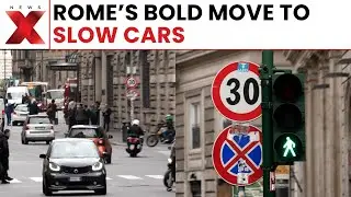 Rome Drivers Face Shock as Speed Limit Halved to 30 kph in Historic Center