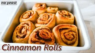 Healthy & Easy Cinnamon Rolls &ndash; No Yeast, No Egg, No Refined Sugar, No Refined Flour