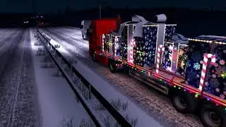 KAMAZ 54901 (K5) (red) - Euro Truck Simulator 2 | Logitech g27 gameplay