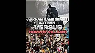 Batman vs Horror Villains #fyp #dc #dccomics