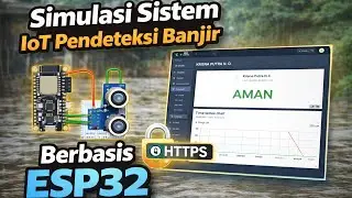 Simulasi Sistem IoT Pendeteksi Banjir Berbasis ESP32