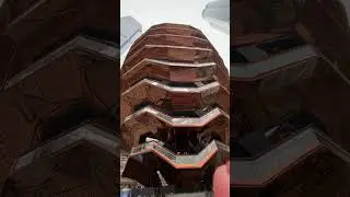 The Vessel- quick outside view  NYC Hudson yards 1/6/26