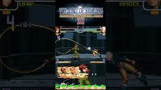 Whip VS Angel TASK OVER (KoF 2002) #kof2002 #mbizarro