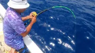 un d&iacute;a de pesca de profundidad modo jigging con el capit&aacute;n Richard en isla mujeres, Q Roo M&eacute;xico